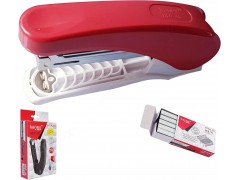 Степлер KANEX HDZ-45 на 30л., скоба №24/6,26/6, цвет красный