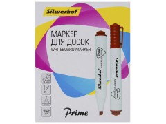 Маркер для досок Silwerhof Prime+ скошенный пиш. наконечник 2-5мм красный 1526217
