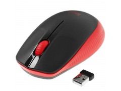 Мышь компьютерная Logitech M190 красно-черная (910-005908)