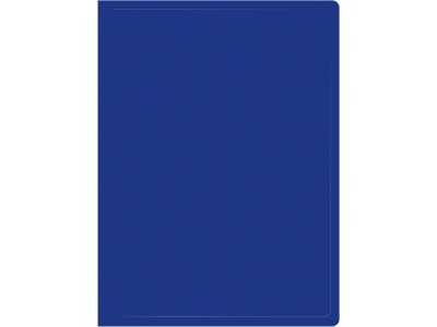 Папка с 40 прозр.вклад. Silwerhof Eco A4 пластик 0.5мм синий, 2063012
