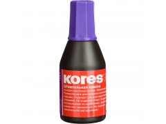 Краска штемпельная Kores 28 мл., фиолетовая, арт.71348.03