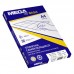 Этикетки самокл. ProMEGA Label BASIC 105х37 мм/16 шт. на лист.А4 (100 л), арт.890729