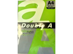 Бумага цветная, DOUBLE, 80гр, А4, 10х25, ассорти, (желтый, розовый, голубой, зеленый, бежевый, солнечно-желтый, ярко-оранжевый, красный, темно-синий, ярко-зеленый), 250л, арт. Pastel Rainbow 6