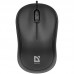 Мышь Defender Patch MS-759, USB, черный, 2btn+Roll 52759