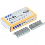 Скобы для степлера №24/6 OfficeSpace, оцинкованные, 1000шт., до 30л. S24_439