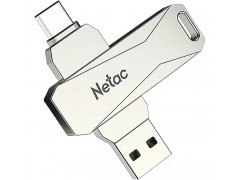 Флеш-накопитель 128GB USB 3.0+TypeC Netac U782С