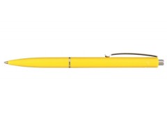 Ручка шариковая автоматическая Schneider K15, цвет корпуса желтый
