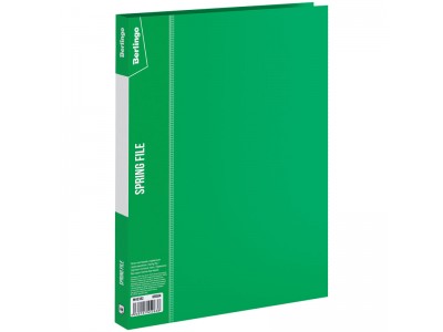 Папка с пружинным скоросшивателем Berlingo "Standard", 17мм, 700мкм, арт. MH2332, цвет зеленый