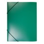 Папка на резинке Бюрократ -PR05 A4 пластик кор. 30мм 0.5мм, цвет зеленый