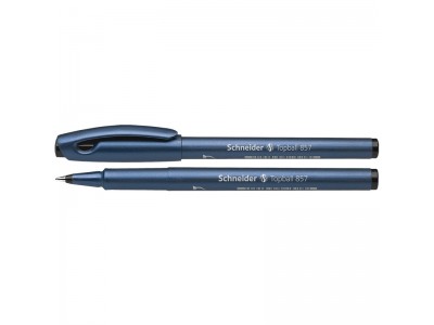 Ручка капиллярная Schneider TopBall 857 0,6 мм, цвет черный