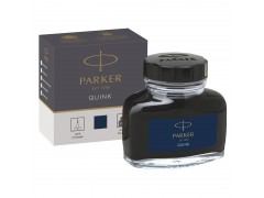 Чернила для перьевых ручек QUINK, флакон 57 мл, сине-черного цвета, арт. PARKER-1950378
