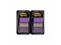 Закладки-ярлычки POST-IT, на полимерн. основе, фиолетовые, 25,4ммx43,2 мм, 100 шт., арт.680-PU2