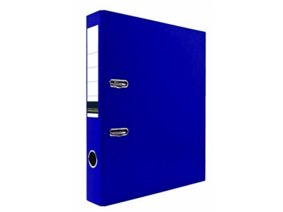Папка-регистратор 50 мм, PVC, цвет синий
