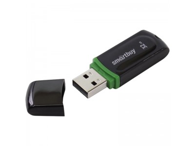 Память Smart Buy "Paean" 32GB, USB 2.0 Flash Drive, черный SB32GBPN-K
