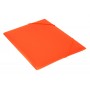 Папка на резинке Бюрократ Double Neon DNE510OR A4 пластик кор.30мм 0.5мм оранжевый