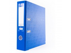 Папка регистратор А4, ПВХ Эко, 75 мм. "Deli" синий, с метал.уголком, арт.CF818-BL
