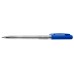 Ручка шариков. Silwerhof Fix 1171239 d=0.7мм синяя, автоматическая одноразовая ручка поворотный мех-м