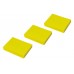 Блок самоклеящийся бумажный Silwerhof 1204458 38x51мм 100лист. 75г/м2 неон желтый европодвес (упак.3шт)