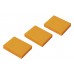 Блок самоклеящийся бумажный Silwerhof 38x51мм 100лист. 75г/м2 неон оранжевый европодвес (упак.:3шт) 1204461