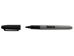 Маркер перманентный Buro 1487302 пулевидный пиш. наконечник 2.5мм черный