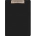 Папка-планшет Бюрократ -PD6004/BLCK A4 пластик 1.2мм черный