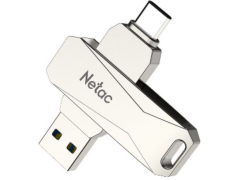 Флеш-накопитель 64GB USB 3.0+TypeC Netac U782С