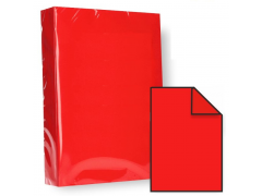 Бумага цветная, А4, 80 г/м, темно-красный (Red), 500 листов