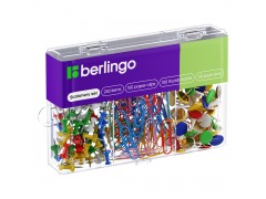 Набор мелкоофисных принадлежностей Berlingo, 250 предметов, пластиковая упаковка Mcn_25006