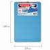 Доска-планшет BRAUBERG с верхним прижимом А4, 22,6*31,5см, пластик, 2мм, синяя, 232230
