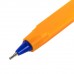 Ручка шариковая масляная STAFF, трехгранная, узел 0,7мм, линия 0,35мм, синяя, 142997