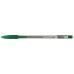 Ручка шариковая Silwerhof SIMPLEX (016045-03) однораз. 0.7мм зеленые чернила коробка картонная