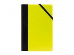 Ежедневник недатированный Milan, А5, 208 стр., Medium yellow Fluo, жёлтый неон, арт.57052FFY