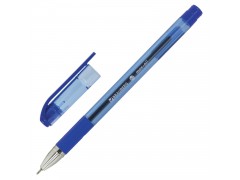 Ручка шариковая масляная BRAUBERG, корпус тонирован., 0,7мм, линия 0,35мм, синяя,OBP113, 142693