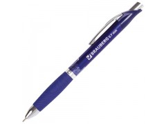Ручка шариковая масляная автомат. BRAUBERG, 0,7мм, линия 0,35мм, синяя, OBPR112, 142692