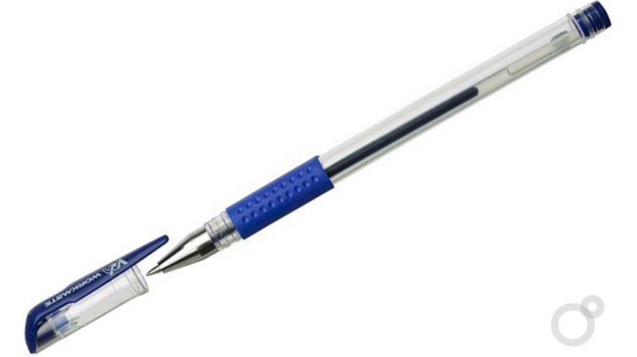 Далибан. Ручка гелевая Workmate 0.5мм красная. Ручка гелевая Silwerhof Max, резиновый упор, 0.35/0.5мм, синяя. Ручка гелевая 0,5мм, синяя. Ручка гелевая с резиновой манжеткой, 0,5 мм, черная, Workmate u-save.