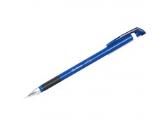 Ручка шариковая Berlingo "xFine" маслян. стержень, синяя, 0,3мм, грип CBp_03500