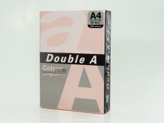 Бумага цветная DOUBLE A, А4, 80 г/м, розовый (Flamingo), 500 листов