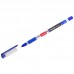 Ручка шариковая Luxor "Spark" синяя, 0,7мм, грип 1597