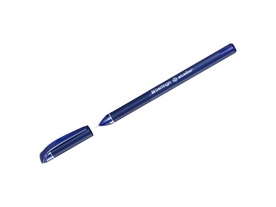 Ручка шариковая Berlingo "Stellar" синяя, 0,7мм, масляный стержень, игольчатый нак., CBp_07286