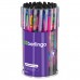 Ручка шариковая автоматическая Berlingo "Glitch" синяя, 0,7мм, грип, рисунок на корпусе,soft touch, ассорти Cbm_07S14