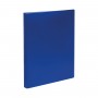 Папка с 60 вкладышами СТАММ А4, 21мм, 600мкм, пластик, синяя ММ-32209