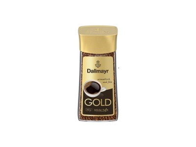 Кофе растворимый сублимированный Даллмайер Gold, ст./б., 100гр.