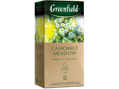 Чайный напиток ГРИНФИЛД Камомайл Медоу со вкусом и ароматом личи 1,5г*25