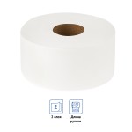 Бумага туалетная в мини рулоне OfficeClean "Premium" (Т2), 2-х слойн., 170м/рул, цв.белый, арт.280266