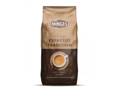 Кофе натуральный жареный в зернах MINGES Espresso Tradition, 1000г.