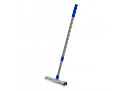 Стекломойка OfficeClean Professional с телескопической ручкой 67-110см, рабочая часть 20см (стяжка, губка, ручка), 370066