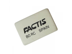 Ластик FACTIS мягкий из натурального каучука, размер 30х20х7,5 мм, арт. 80RC