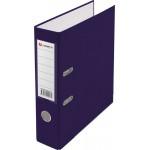 Папка-регистратор 75 мм, PVC, фиолетовая, с металлической окантовкой