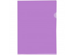 Папка-уголок OfficeSpace, А4, 150мкм, цвет фиолетовый