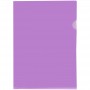Папка-уголок OfficeSpace, А4, 150мкм, цвет фиолетовый
